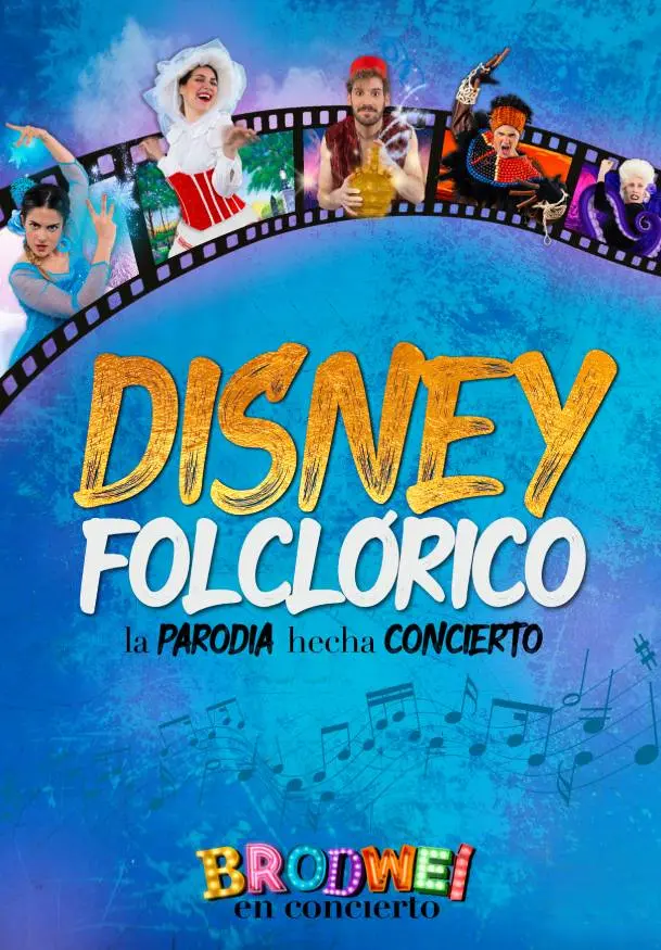 Cartel de Disney folclórico
