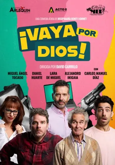 Cartel de ¡Vaya por dios!