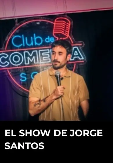 Cartel de El show de Jorge Santos