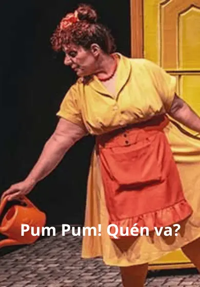 Cartel de Pum Pum! Quén va?