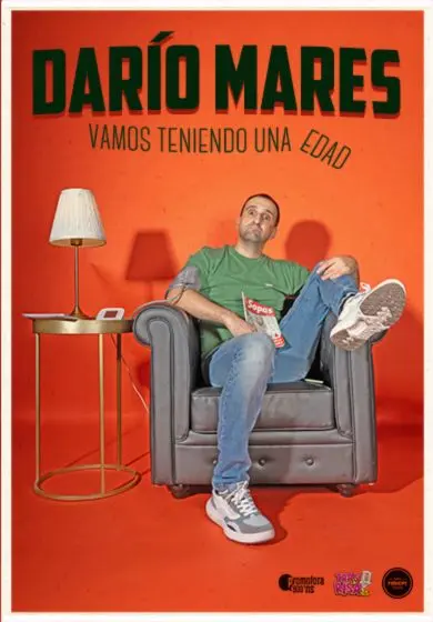 Cartel de Vamos teniendo una edad - Darío Mares