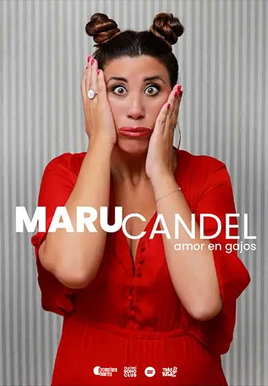 Cartel de Maru Candel: Amor en gajos