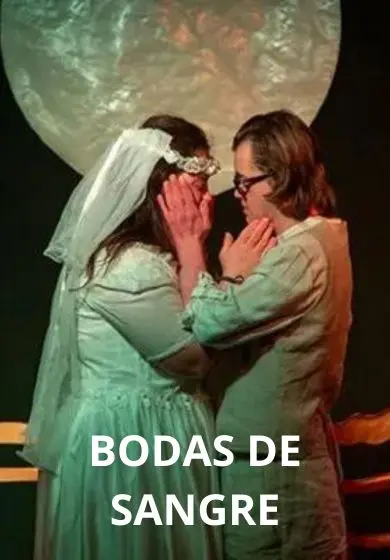 Cartel de Bodas de sangre - Almudena Santos Heredero