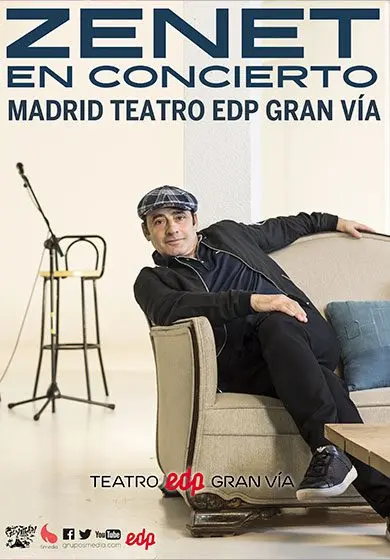 Cartel de Zenet en concierto: Zenetianos