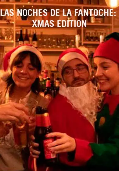 Cartel de Bar Murray. Abierto por Navidad (Las noches de la Fantoche Xmas Edition)