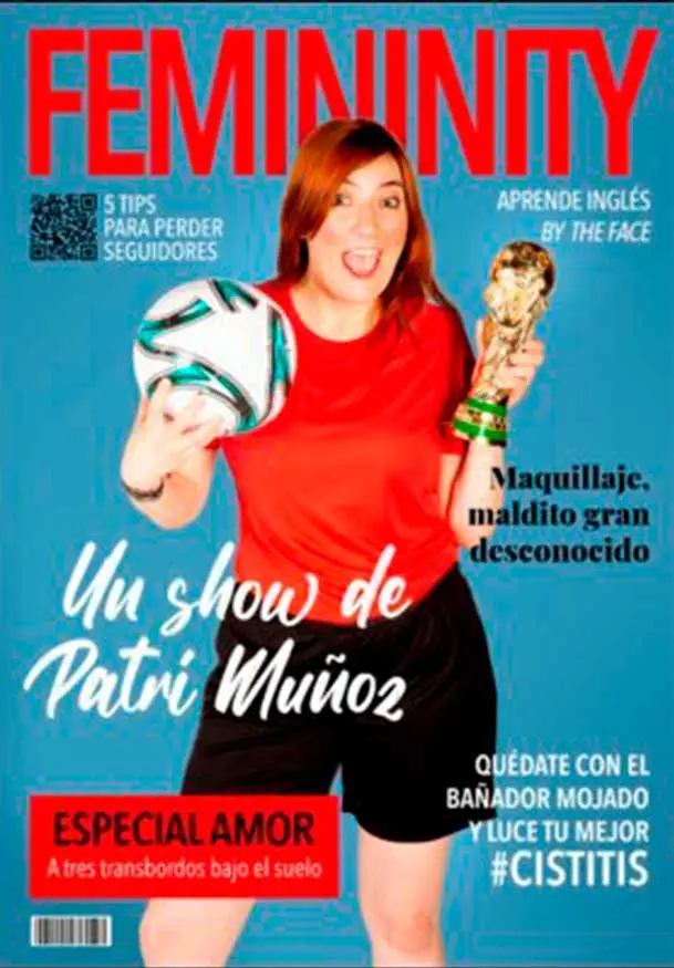 Cartel de Femininity, un show de Patri Muñoz