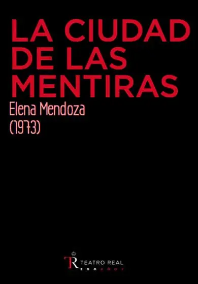 Cartel de La Ciudad de las Mentiras