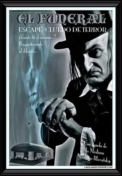Cartel de La Caja del Terror: El Funeral