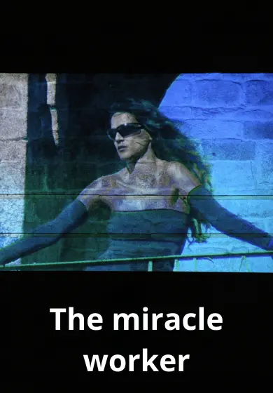 Cartel de The miracle worker