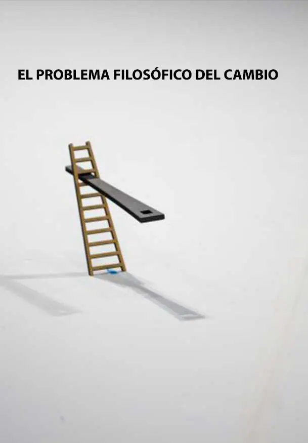 Cartel de El problema filosófico del cambio