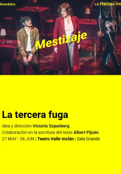 Cartel de La tercera fuga