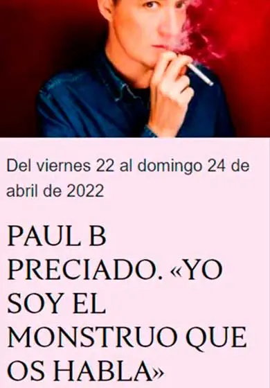 Cartel de Yo soy el monstruo que os habla