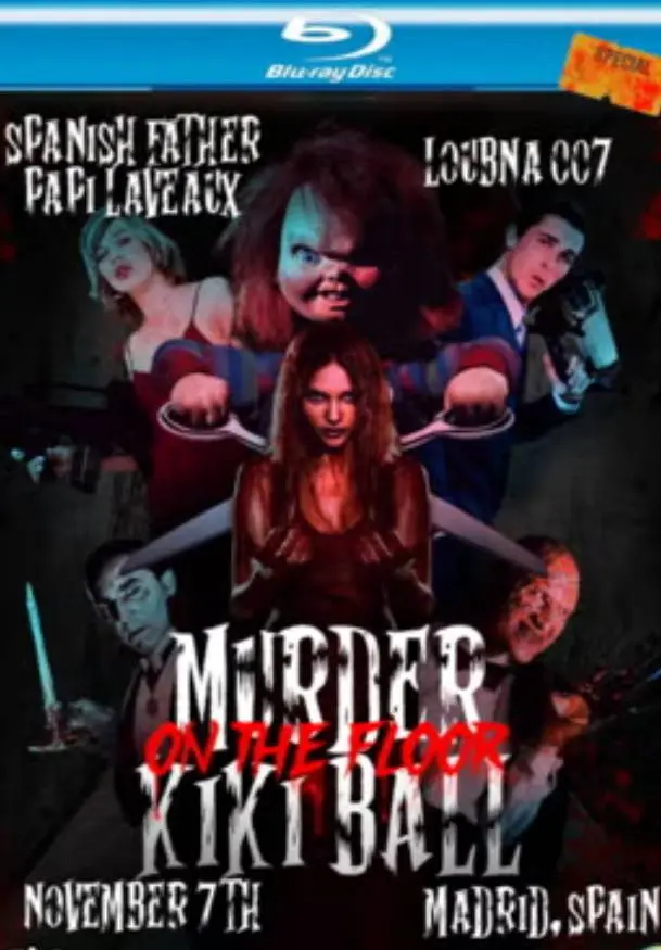 Cartel de Murder on the floor Kiki Ball - Edición Halloween