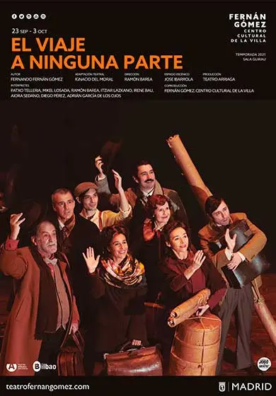 Cartel de Ramón Barea: El viaje a ninguna parte
