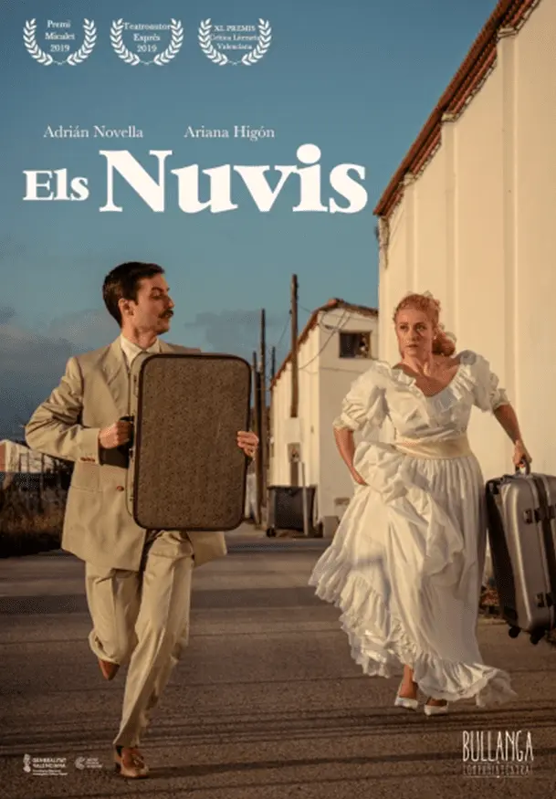 Cartel de Los novios