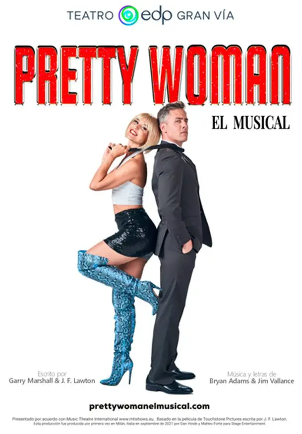 Cartel de Pretty Woman, el musical