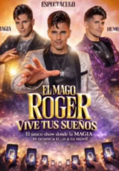 Cartel de El Mago Roger - Vive tus sueños