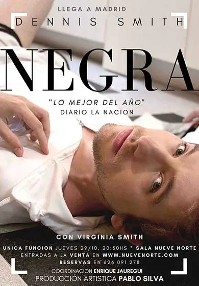 Cartel de Negra