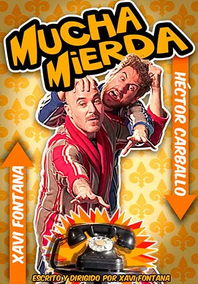 Cartel de Mucha mierda