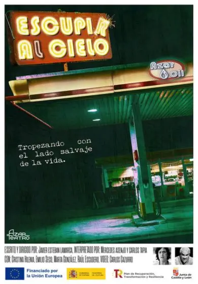 Cartel de Escupir al cielo