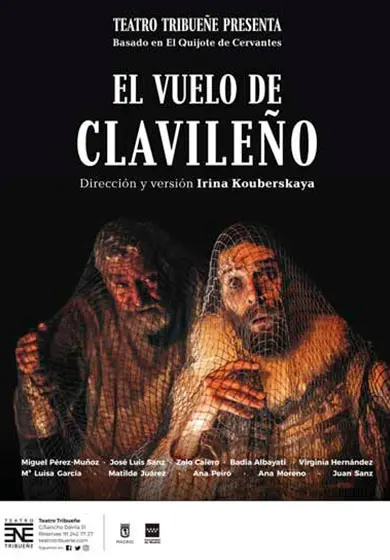 Cartel de Irina Kouberskaya: El vuelo de Clavileño