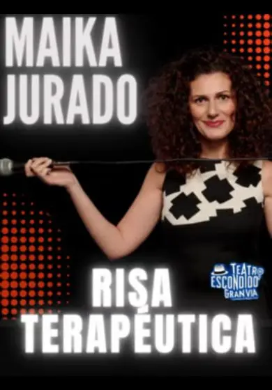 Cartel de Risa Terapéutica - Maika Jurado