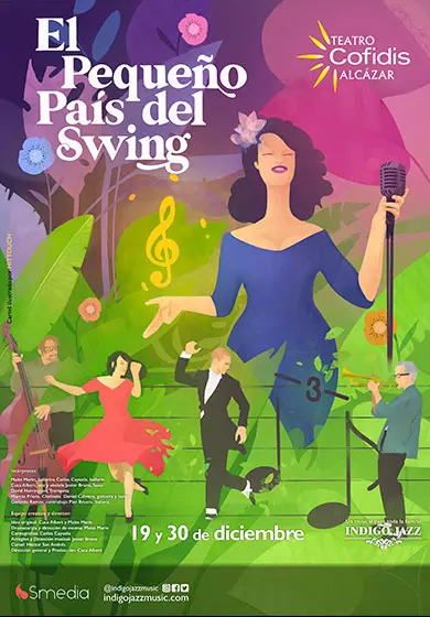Cartel de El pequeño país del Swing
