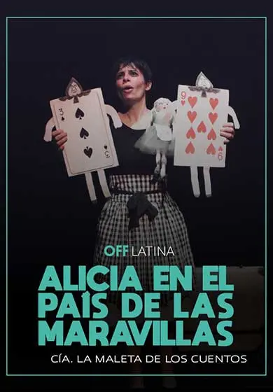 Cartel de La maleta de los cuentos: Alicia en el País de las Maravillas