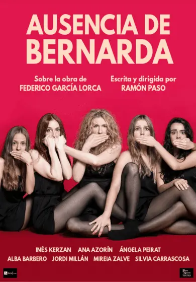 Cartel de Ausencia de Bernarda