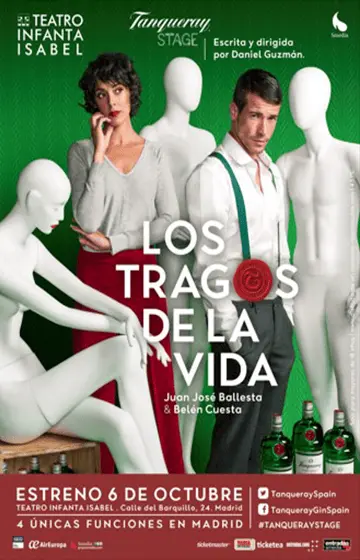 Cartel de Los tragos de la vida