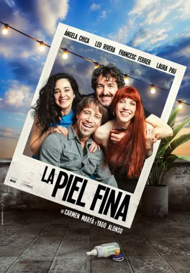 Cartel de La piel fina