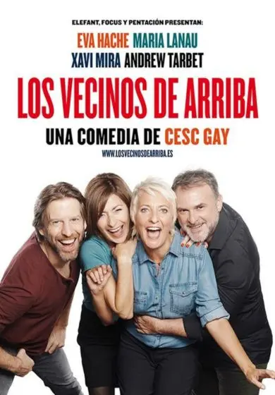 Cartel de Los vecinos de arriba