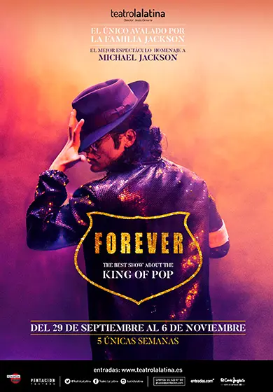 Cartel de Michael Jackson: Forever King of Pop