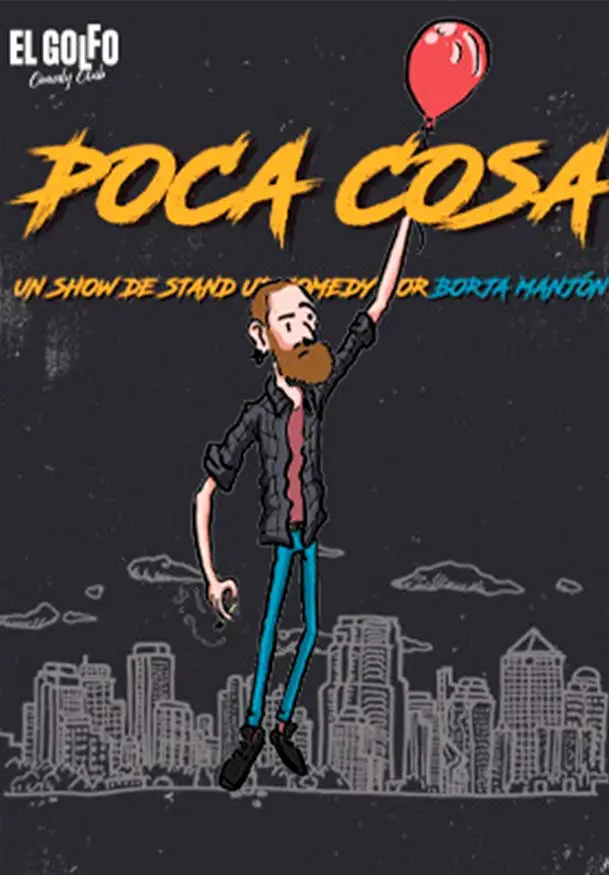 Cartel de Borja Manjón: Poca cosa