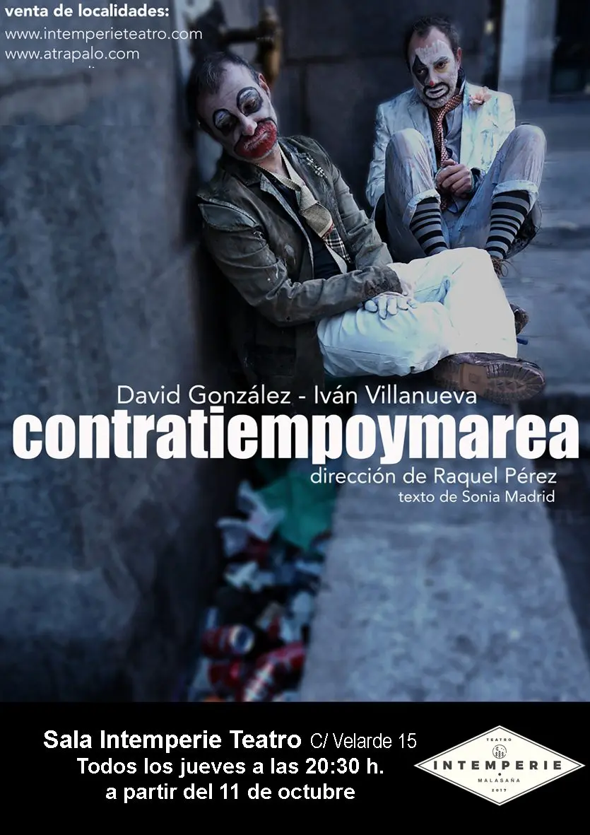 Cartel de Contratiempoymarea