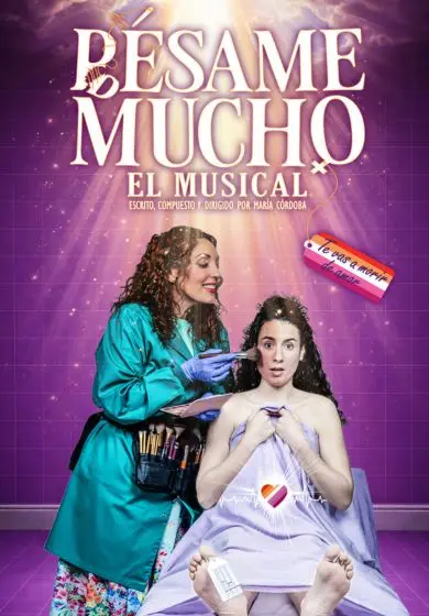 Cartel de Pésame mucho, el musical