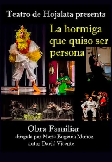 Cartel de La hormiga que quiso ser persona