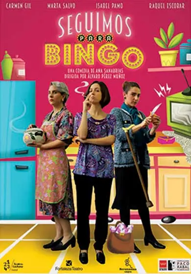 Cartel de Seguimos para bingo