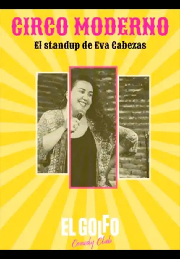 Cartel de Eva Cabezas: Circo moderno