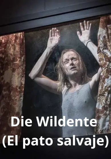 Cartel de Die Wildente (El pato salvaje)