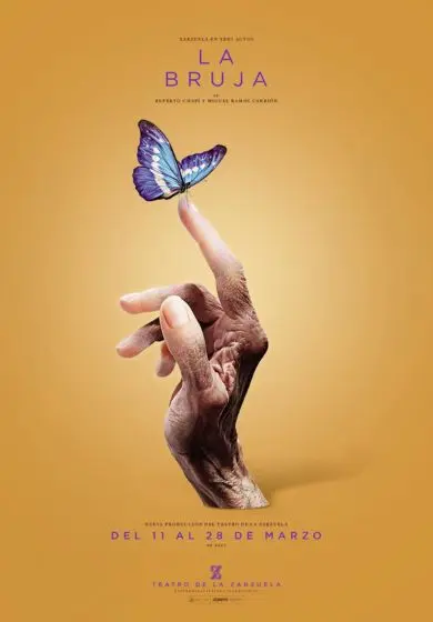 Cartel de La bruja - Ruperto Chapí