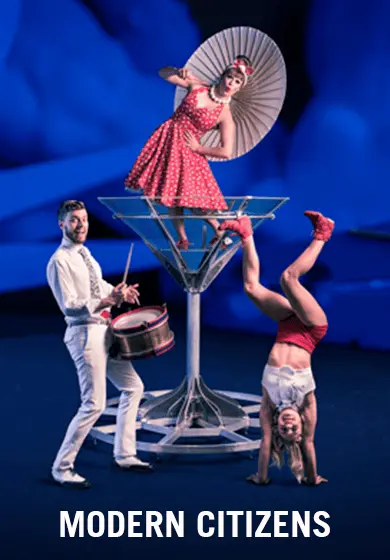 Cartel de Circus Oz: Model citizens