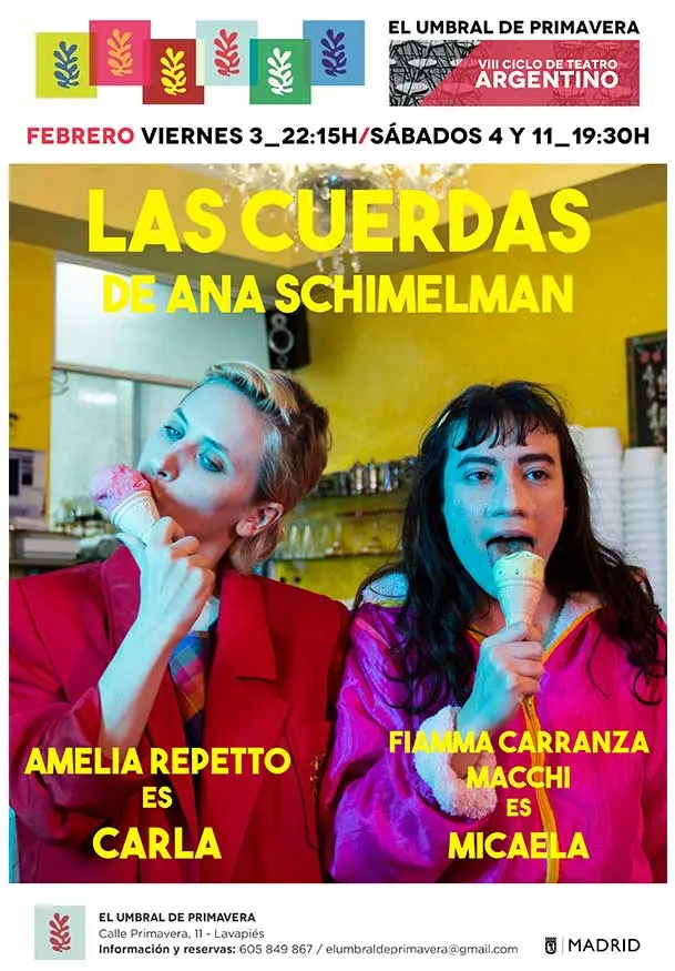 Cartel de Las cuerdas