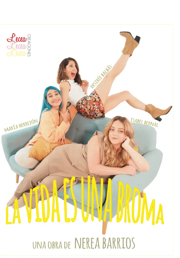 Cartel de La vida es una broma