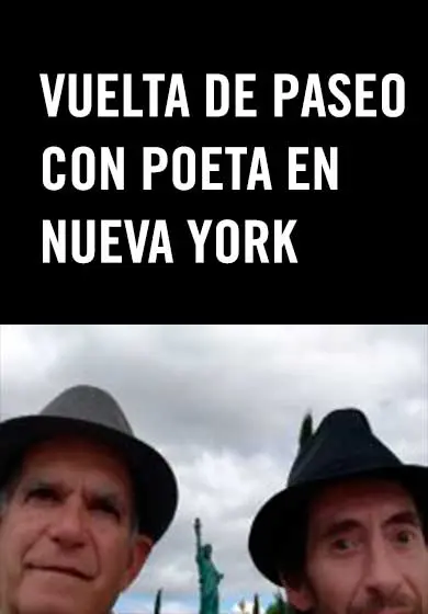 Cartel de Vuelta de paseo con poeta en Nueva York