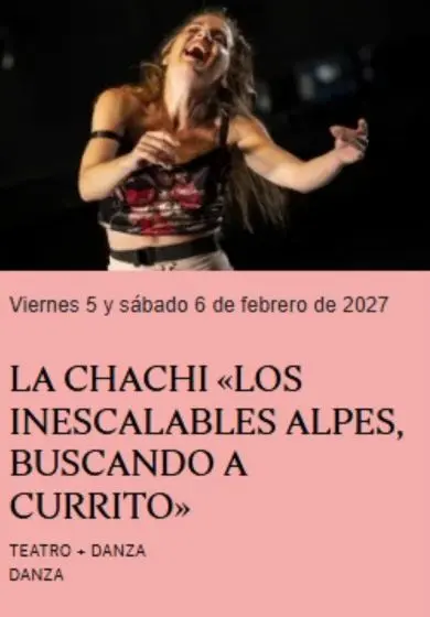 Cartel de Los inescalables Alpes, buscando a Currito