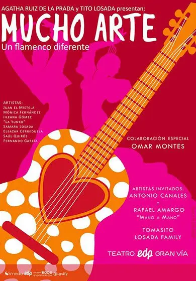 Cartel de Mucho arte: un flamenco diferente