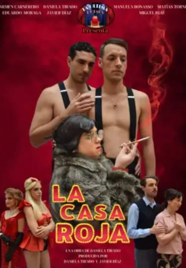 Cartel de La casa roja
