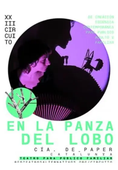 Cartel de En la panza del lobo
