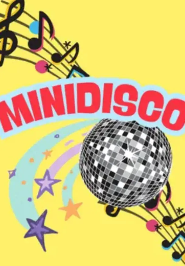 Cartel de Minidisco: grandes éxitos infantiles